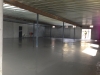 Concrete floor in new King Trailers showroom